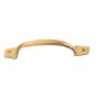 BL MANIGLIA OTTONE FISSA 100 MM 2 PZ
