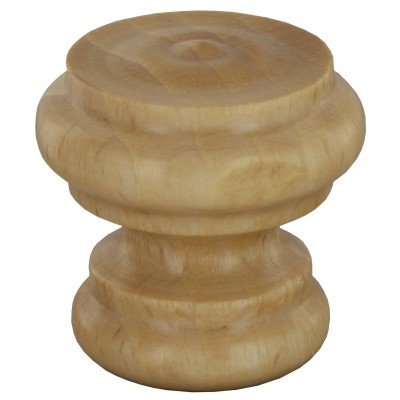 POMOLO IN LEGNO NATURALE 102C D 30 MM