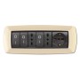 PLACCA LIFE LIVING PLAST AVORIO 7P