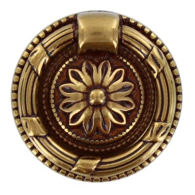 BL MANIGLIA 12235 D  37 MM OTTONE PATINE