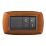 PLACCA LIFE LIVING PLAST LEGNO CHIARO 4P