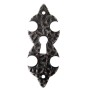 BOCCHETTA P/MOBILI FERRO BATTUTO 305 29X80 MM