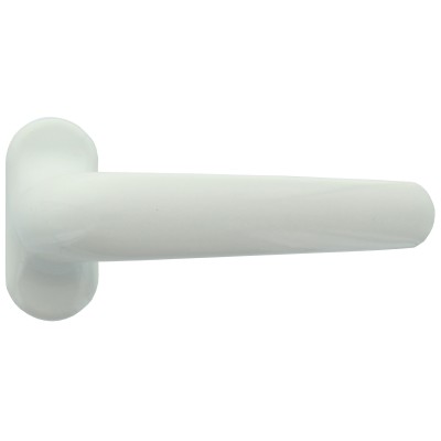 MANIGLIA P/INFISSI ALLUMINIO BIANCO RAL9010