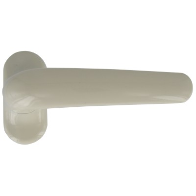 MANIGLIA P/INFISSI ALLUMINIO BIANCO PERLA RAL1013
