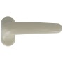 MANIGLIA P/INFISSI ALLUMINIO BIANCO PERLA RAL1013