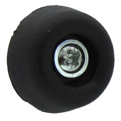 SOTTOSEDIA A CONO C/VITE NERO 30 MM CONF 8 PZ*
