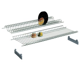 MENSOLA SCOLAPIATTI ACCIAIO CROM C/SUPP 86 CM MENSOLA SCOLAPIATTI ACCIAIO CROM C/SUPP 86 CM