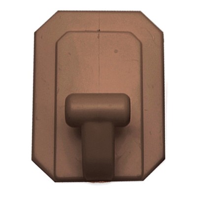 GANCIO ADESIVO GIGANTE PLASTICA 60X80 MM MARR