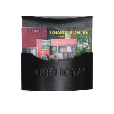 PORTA PUBBLICITA IN LAMIERA C/TETTO TIPO MARSUPIO