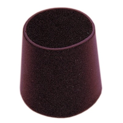 BL SOTTOSEDIA A GOCCIA NERO 16 MM 8 PZ*