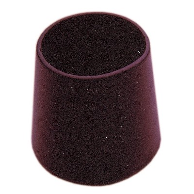 BL SOTTOSEDIA A GOCCIA NERO 25 MM 8 PZ*