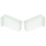 BL GUSCIO COPERTURA PLASTICA DX SX BIANCO 2 PZ