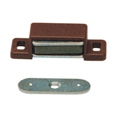 SC CHIUSURA MAGNETICA RETTANGOL BIANCO 2 PZ*