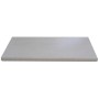 MENSOLA ARREDAM. ROVERE SBIANC. 25X2,5X 60 CM