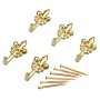 BL GANCIO P/QUADRO GIGLIO 32 MM ORO L N. 0 5 PZ