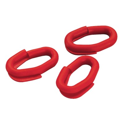 ANELLO GIUNZIONE P/CATENA PLASTICA D 8 BIANCO