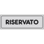 ETICHETTA ADESIVA 150X50 RISERVATO
