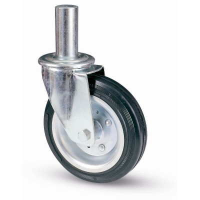 RUOTA PONTEGGI INNOC D 200 MM GOMMA 80/BI POR 250 KG