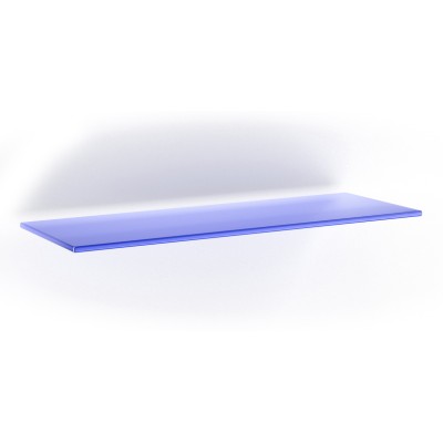 MENSOLA VITRA 6 MM BLU 15X60 CM