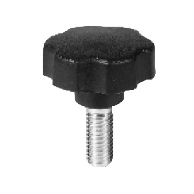VOLANTINO C/GAMBO M6 NERO D 30X17 MM