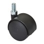 RUOTA NYLON GEMELLARE D 40 MM PERNO 6MAX10 MONT