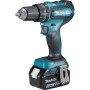 MAKITA TRAPANO C/PERCUSSIONE DHP485RTJ 18V LXT