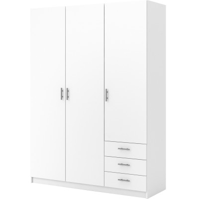 KIT ARMADIO SPRINT 3A+3C 147X50X200 BIANCO