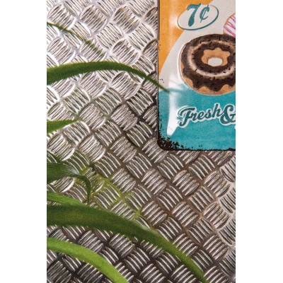 PLASTICA ADESIVA DCFIX 210.0060 ARGENTO RILIEVO 5 M