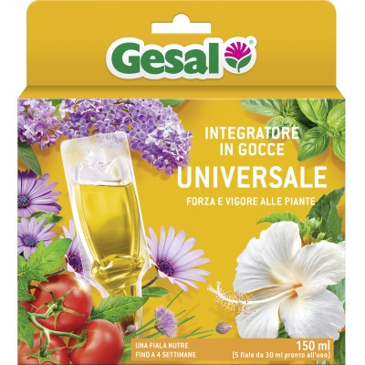 GESAL INTEGRATORE GOCCE UNIVERSALE 5 PZ DA 30 ML