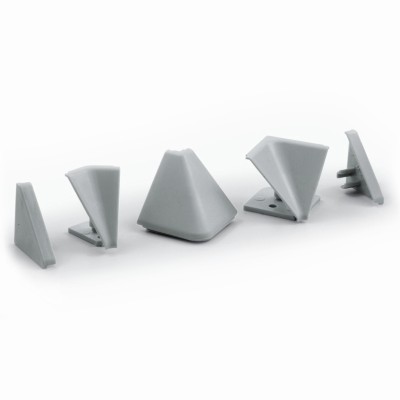 KIT P/ALZATINA TRIANGOLARE BIANCO