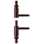 CERNIERA ANUBA ACCIAIO BRONZATO BAROCCO 14 MM*