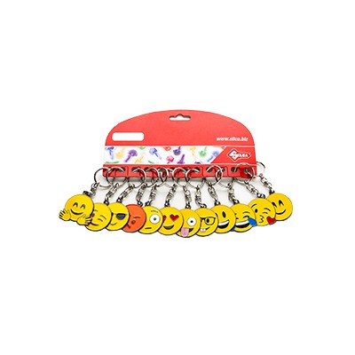 SILCA PORTACHIAVI EMOJI CARTELLA 12 PZ