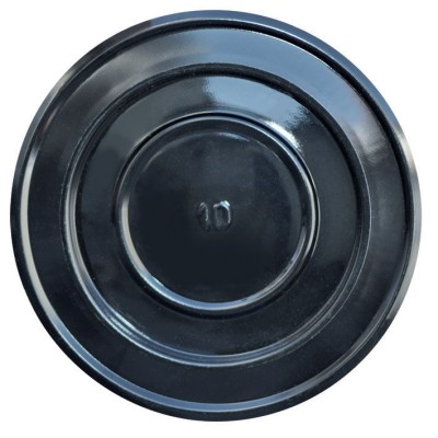 ROSONE P/TUBO DI STUFA D 10 CM NERO