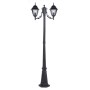 LAMPIONE NEW YORK H 200 CM 2 LUCI GRIGIO