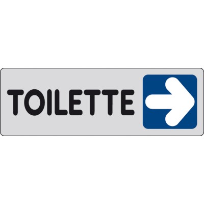 ETICHETTA ADESIVA 150X50 TOILETTE (DX)