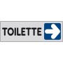 ETICHETTA ADESIVA 150X50 TOILETTE (DX)