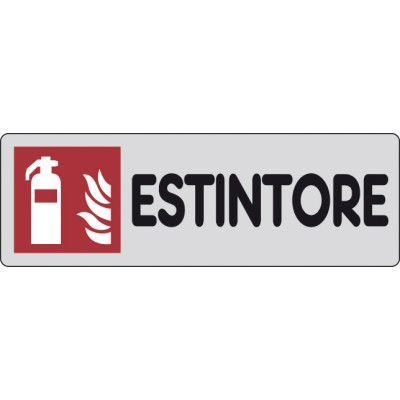 ETICHETTA ADESIVA 150X50 ESTINTORE