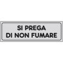 ETICHETTA ADESIVA 150X50 SI PREGA DI NON FUMARE