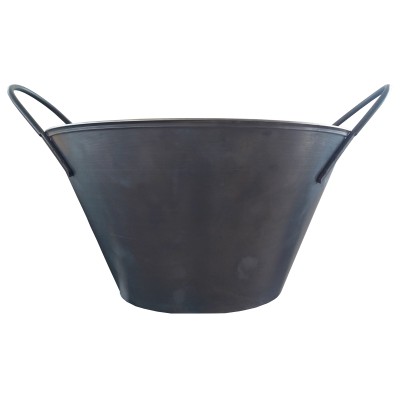 SECCHIO P/MURATORE IN FERRO D 34 CM