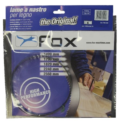 NASTRO RICAMBIO 3X1400 MM P/FOX F28-182