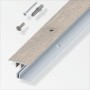 RACCORDO A T P/PARQUET ROVERE GRIGIO 100 CM
