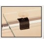 SUPPORTO C/VENTOSA P/TUBO VERN. NERO  (FIG.7)**