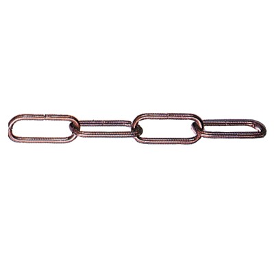 CATENA P/LAMPADARIO FILO TONDO 3,8 MM BRONZ*