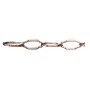 CATENA P/LAMPADARIO FILO SAGOMATO 2,5MM BR*