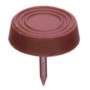 SOTTOSEDIA C/FALSA VITE 14 MM MARRONE