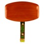 APPENDIABITI IN PLASTICA 801 100X125 MM TEAK**
