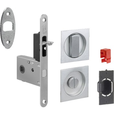 KIT PORTA SCORR NICCHIA QUADRA EASY G500T BIANCO