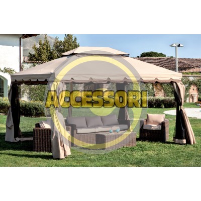 C SET 4 TELI LATERALI P/GAZEBO ADVENTURE/RIYAD 3X4 M
