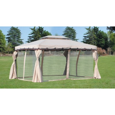 C SET 4 TELI MOSCHIERA P/GAZEBO ADVENTURE/RIYAD 3X4 M