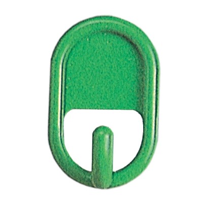 GANCIO ADESIVO OVALE COL ASSORT CARTELLA 20 PZ*